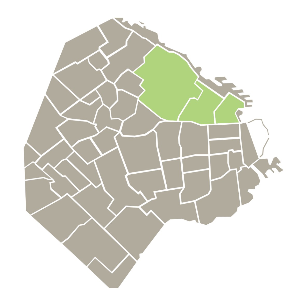 Mapa de la zona que exploramos
